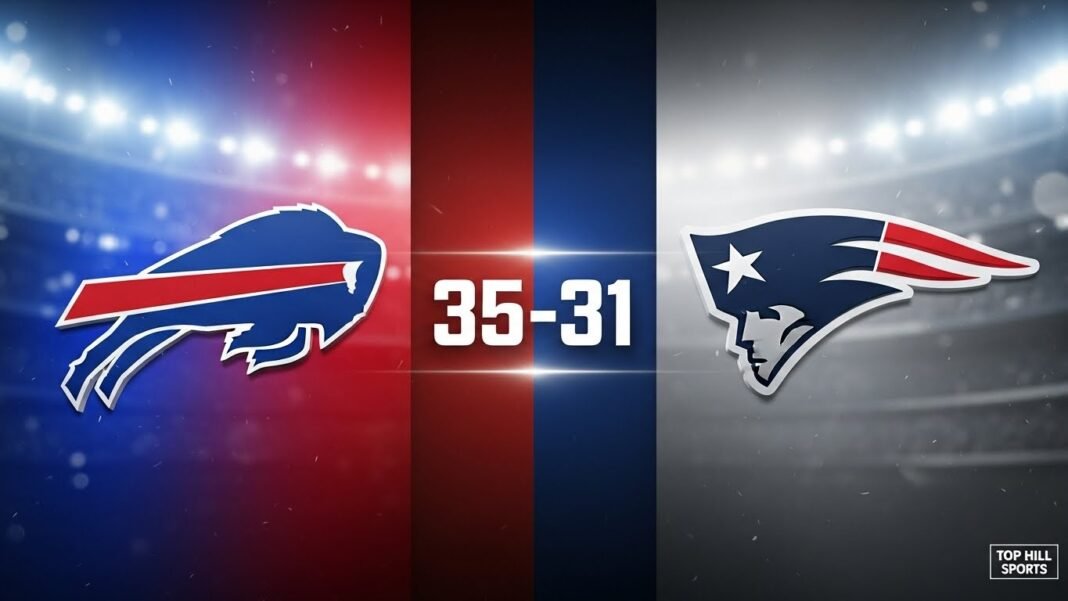 Buffalo Bills vs New England Patriots Match Player Stats (Dec 14, 2025)