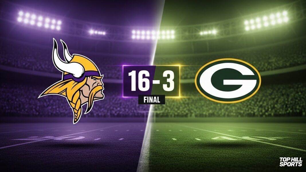 Minnesota Vikings vs Green Bay Packers Match Player Stats