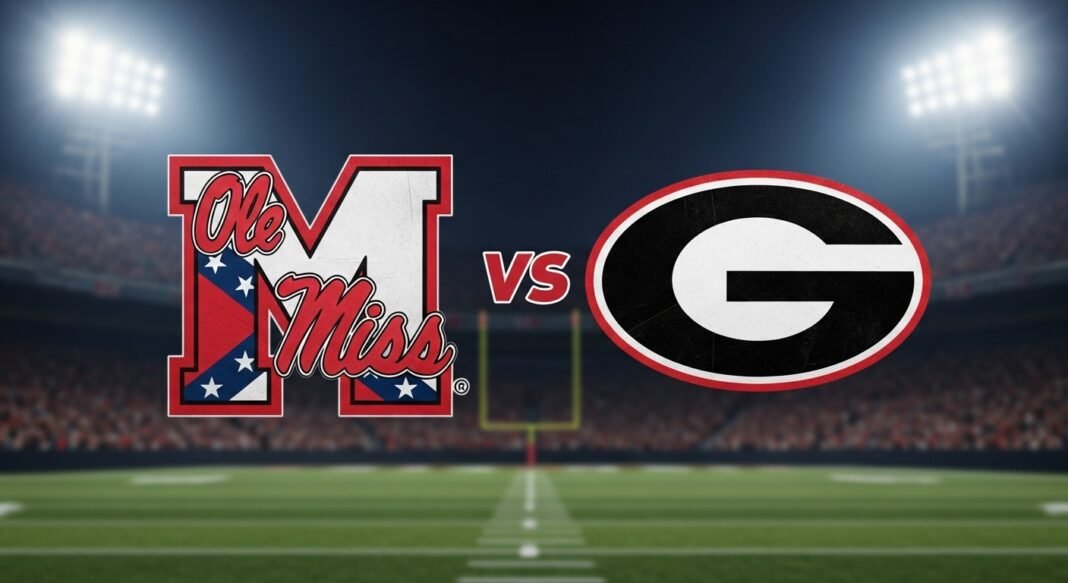 Ole Miss Rebels Football vs Georgia Bulldogs Football Match Player Stats (Jan 1, 2026)