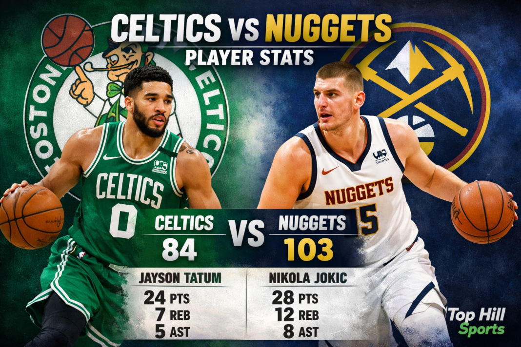 Boston Celtics vs Denver Nuggets Match Player Stats