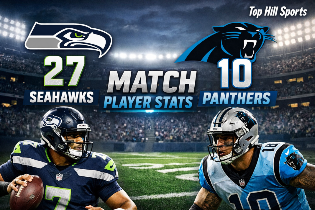 Seahawks vs Carolina Panthers Match Player Stats